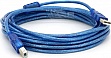 Кабель для принтера USB 2.0 AM/BM 1.8m ferrite blue Ritar (YT-AM/BM-1.8TBL) Кабель для принтера USB 2.0 AM/BM 1.8m ferrite blue Ritar (YT-AM/BM-1.8TBL)
