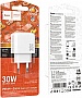 Зарядний пристрій HOCO CS55A 1xUSB-C PD30W + 1xUSB QC3.0 white (6942007631549) Зарядний пристрій HOCO CS55A 1xUSB-C PD30W + 1xUSB QC3.0 white (6942007631549)