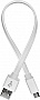���� ������ USB 2.0 AM to Micro 5P 0.25m white ColorWay (CW-CBUM-MUM25W)