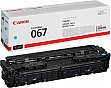  Canon 067 Canon MF650 Series/ MF651/ MF655/ 657/ LBP630 Series/ LBP631/ LBP633/ 5101C002 Cyan  