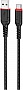 ���� ������ USB 2.0 AM to USB-C 1.0m 3A nylon X59 black HOCO (6931474744920)