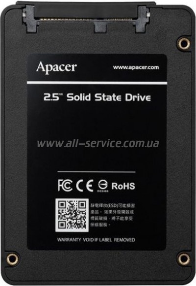 SSD  2.5" 120GB Apacer AS340 SATAIII TLC (AP120GAS340G-1)