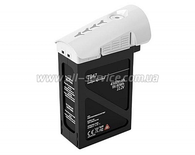 Аккумулятор Li-Pol 4500mAh 6S для квадрокоптера DJI Inspire 1 (Inspire 1 TB47) Аккумулятор Li-Pol 4500mAh 6S для квадрокоптера DJI Inspire 1 (Inspire 1 TB47)