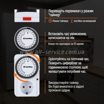 - ColorWay 16A 3680W 24H (CW-STM01-24H)