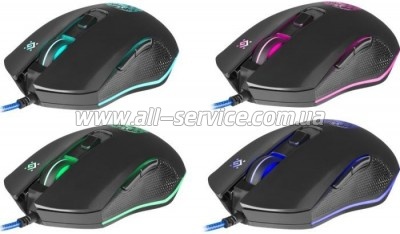  Defender Sleipnir GM-927 USB Black+  (52927)