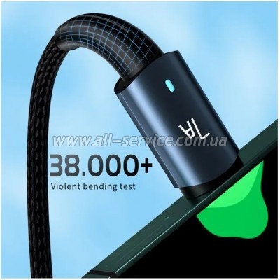 ���� ������ USB 2.0 AM to USB-C 2.0m 100W black Essager (EXC7A-CGA01-P)