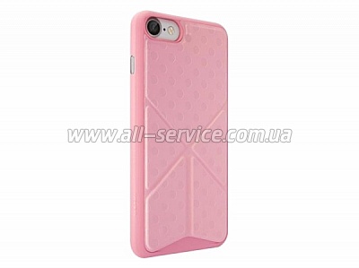  O!coat 0.3+Totem Versatile case for iPhone 7 Pink (OC777PK)