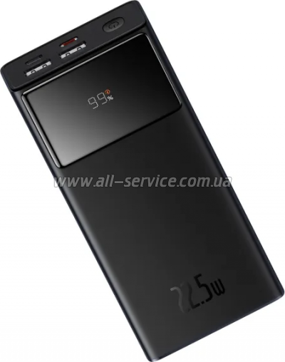 ������� ������������� Baseus 20000mAh Star Lord Display 22.5W PD Black (PPXJ080001)