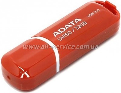  ADATA 32GB UV150 Red USB 3.0 (AUV150-32G-RRD)