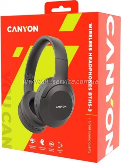  Canyon BTHS-3 Dark Grey (CNS-CBTHS3DG)