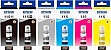   Epson 115 EcoTank L8160/ 8180 B/PB/G/C/M/Y (SET115E)