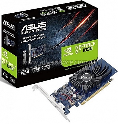 ���������� ASUS GTX 1030 2 GB (GT1030-2G-BRK)