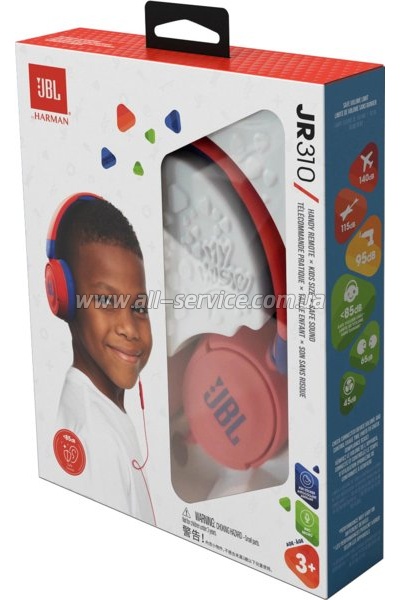  JBL JR 310 Red (JBLJR310RED)
