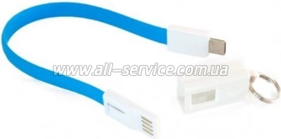 ���� ������ USB 2.0 AM to USB-C 0.18m blue Extradigital (KBU1787)