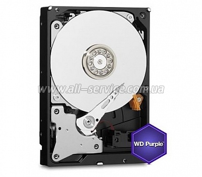  Western Digital 2TB 64MB/PURPLE (WD20PURZ)