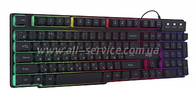  ERGO MK-510 Keyboard & Mouse ENG/RUS/UKR black