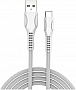 Дата кабель USB 2.0 AM to USB-C 1.0m line-drawing white ColorWay (CW-CBUC029-WH) Дата кабель USB 2.0 AM to USB-C 1.0m line-drawing white ColorWay (CW-CBUC029-WH)