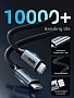 ���� ������ USB-C to USB-C 2.0m 100W USB3.1 20Gbps 4K60Hz Cabletime (CA914234)