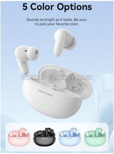 �������� Vention Elf Earbuds E01 Blue (NBFS0)