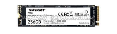 SSD  PATRIOT M.2 P300 256 GB (P300P256GM28)