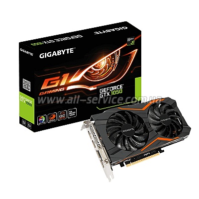  Gigabyte GeForce GTX1050 (GV-N1050G1_GAMING-2GD)