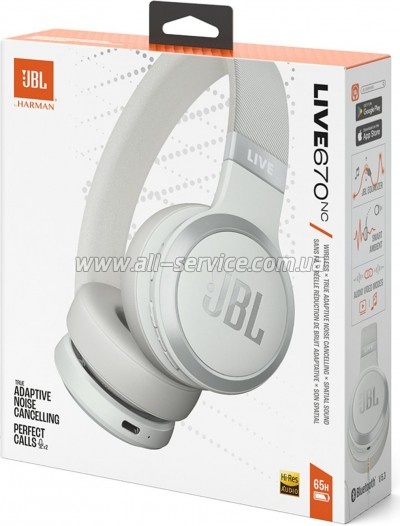 �������� JBL Live 670 NC White (JBLLIVE670NCWHT)