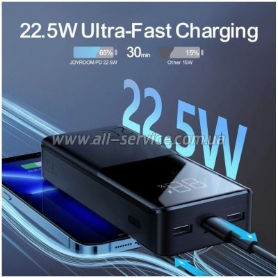 ������� ������������� Joyroom 20000mAh PD 22.5W Black (JR-QP192)