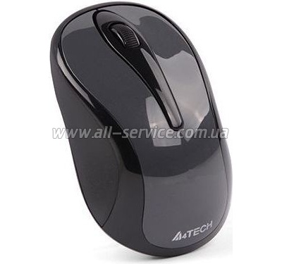  A4Tech G3-280NS Silent Wireless Glossy Grey (G3-280NS Glossy Grey)