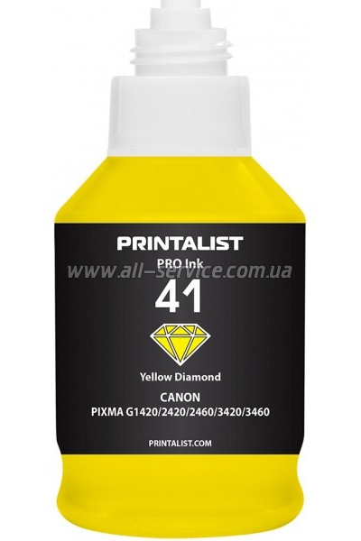  PRINTALIST GI-41 Canon Pixma G2420/ G3420 190 Yellow (PL41Y)