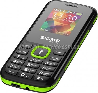 �������� ������� Sigma X-style 171 MINI Black-Green (4827798813720)