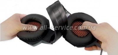 �������� REAL-EL GDX-7700 SURROUND 7.1 black-orange
