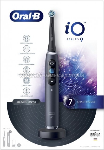 ������������� ������ ����� Oral-B iO Series 9N IOM9.1B2.2AD Black Onyx + ����� (4210201449485)