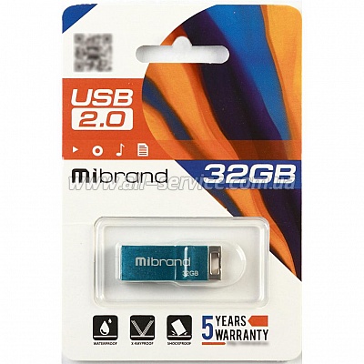  Mibrand 32GB hameleon Light Blue USB 2.0 (MI2.0/CH32U6LU)