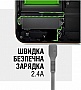 ���� ������ USB 2.0 AM to USB-C 1.2m Black ACCLAB (1283126518232)