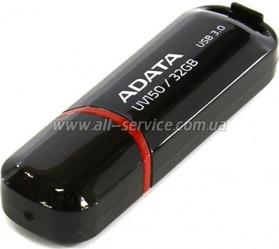  ADATA 128GB UV150 Black USB 3.0 (AUV150-128G-RBK)