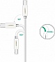 ������ ��� �������� Ugreen USB-C 2.0 to BM 1.5m white (40417)