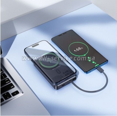 ������� ������������� HOCO 10000mAh Origen Dual PD 20W Magnetic Gray (Q44 / 714983)