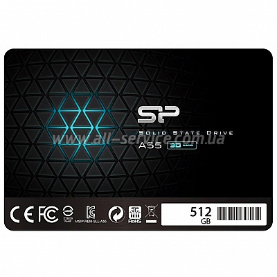 SSD  Silicon Power 256GB A55 2.5" SATA 3.0 (SP256GBSS3A55S25)