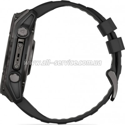 - Garmin fenix 8 51mm,AMOLED,Saph,CrbnGryTi/Blk,Blk/PebbleGryBnd (010-02905-21)