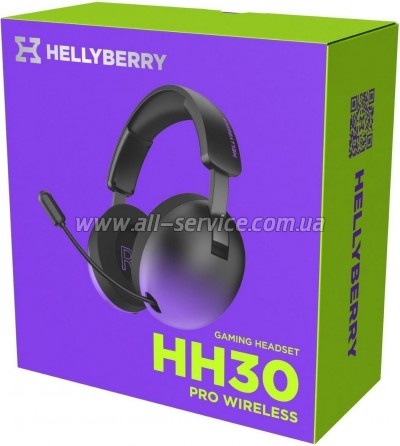 �������� Hator Hellyberry HH30 PRO Wireless Black/Violet (HH30_PRO_wireless_BV)
