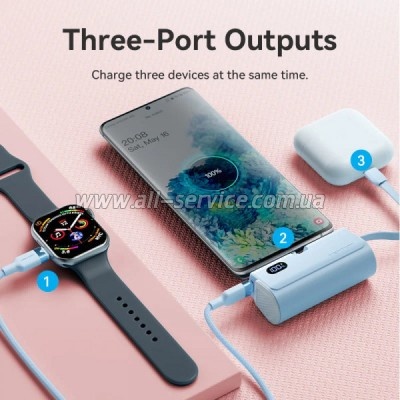 ������� ������������� Vention 4800mAh 22.5W PD Blue (FHQL0)