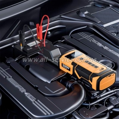    Aspiring Jump 3 8000mAh Power bank 3-in-1 with inflator, compressor, car charging (JM8000PIWC)