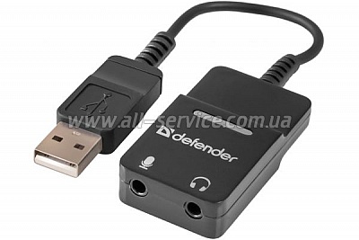  DEFENDER Audio USB 23.5 jack USB (63002)