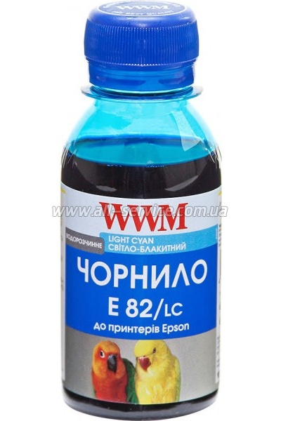 Чернила WWM для Epson Stylus Photo T50 /P50 /PX660 100г Light Cyan Водорастворимые (E82/LC-2) Чернила WWM для Epson Stylus Photo T50 /P50 /PX660 100г Light Cyan Водорастворимые (E82/LC-2)