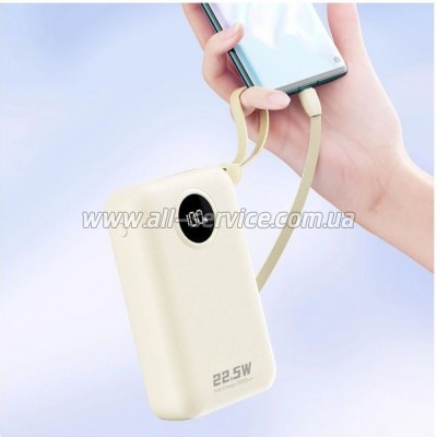 ������� ������������� Dudao 20000mAh K14+ PD 22.5W White (6977196680023)