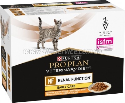     Purina Pro Plan Veterinary Diets NF Renal Function Early Care   10 x 85 (7613287873934)
