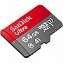   SanDisk 64GB microSD class 10 UHS-I Ultra (SDSQUAB-064G-GN6MA)