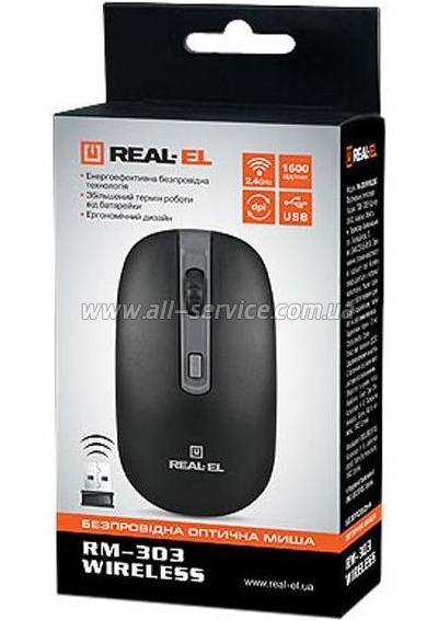  REAL-EL RM-301 black