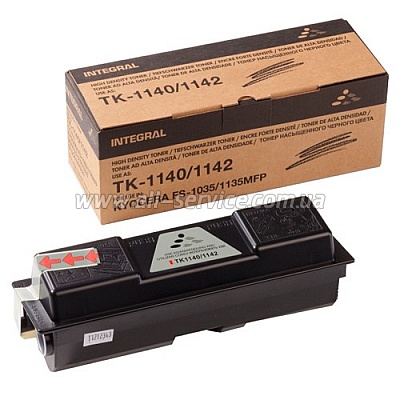 Тонер-картридж + чип Integral для Kyocera Mita FS-1035 / 1135 аналог TK-1140 (12100089C) Тонер-картридж + чип Integral для Kyocera Mita FS-1035 / 1135 аналог TK-1140 (12100089C)