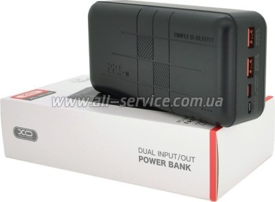 ������� ������������� XO 30000mAh PD/ 20W Black (XO-PR189B / 29189)
